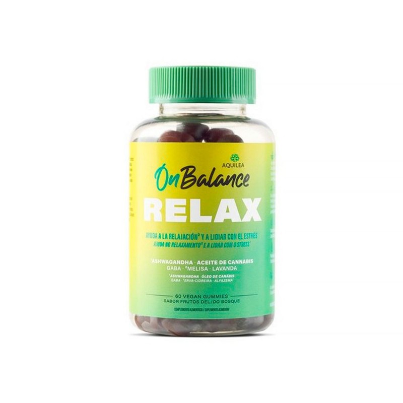 AQUILEA ONBALANCE RELAX 60 GOMINOLAS SABOR FRUTOS DEL BOSQUE AQUILEA ONBALANCE RELAX 60 GOMINOLAS SABOR FRUTOS DEL BOSQUE