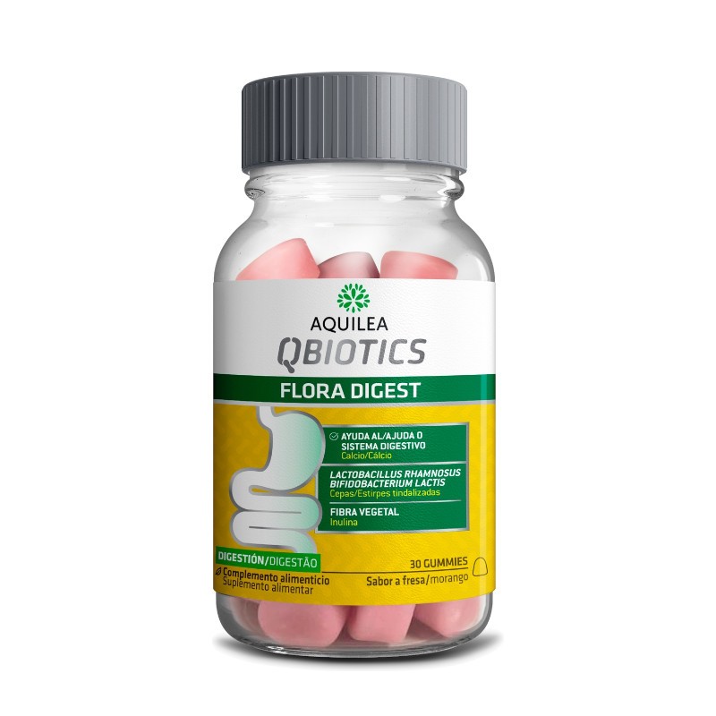 AQUILEA QBIOTICS FLORA DIGEST 30 GUMMIES AQUILEA QBIOTICS FLORA DIGEST 30 GUMMIES