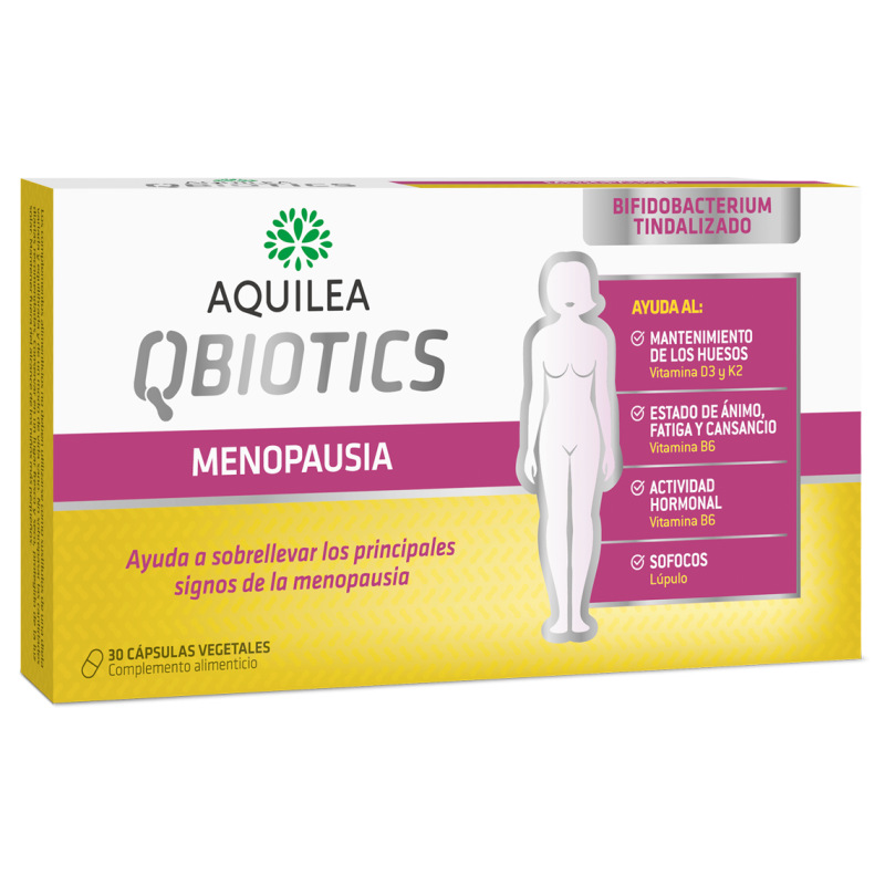 AQUILEA QBIOTICS MENOPAUSIA 30 CAPSULAS AQUILEA QBIOTICS MENOPAUSIA 30 CAPSULAS