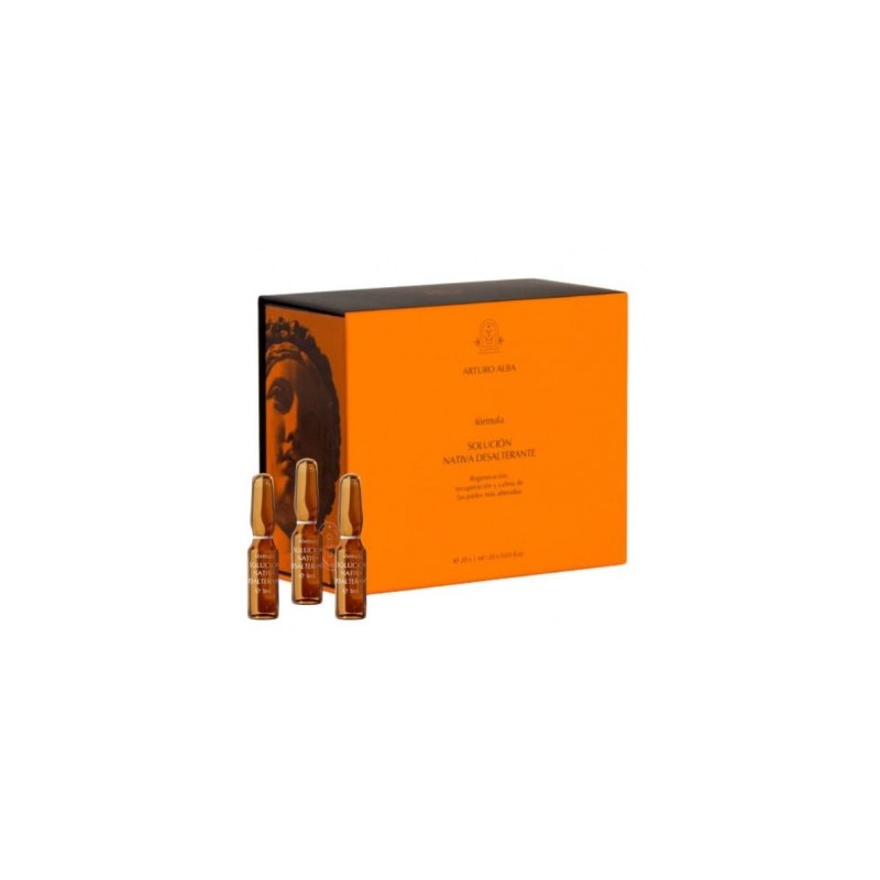 ARTURO ALBA SOLUCION NATIVA DESALTERANTE 20 AMP X 1 ML ARTURO ALBA SOLUCION NATIVA DESALTERANTE 20 AMP X 1 ML