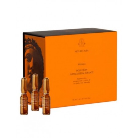  ARTURO ALBA SOLUCION NATIVA DESALTERANTE 20 AMP X 1 ML 