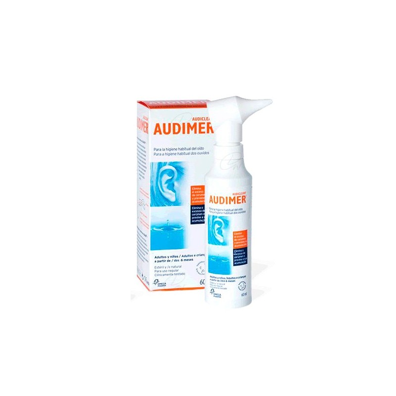 AUDIMER SOL MARINA LIMPIEZA OIDOS 60 ML AUDIMER SOL MARINA LIMPIEZA OIDOS 60 ML