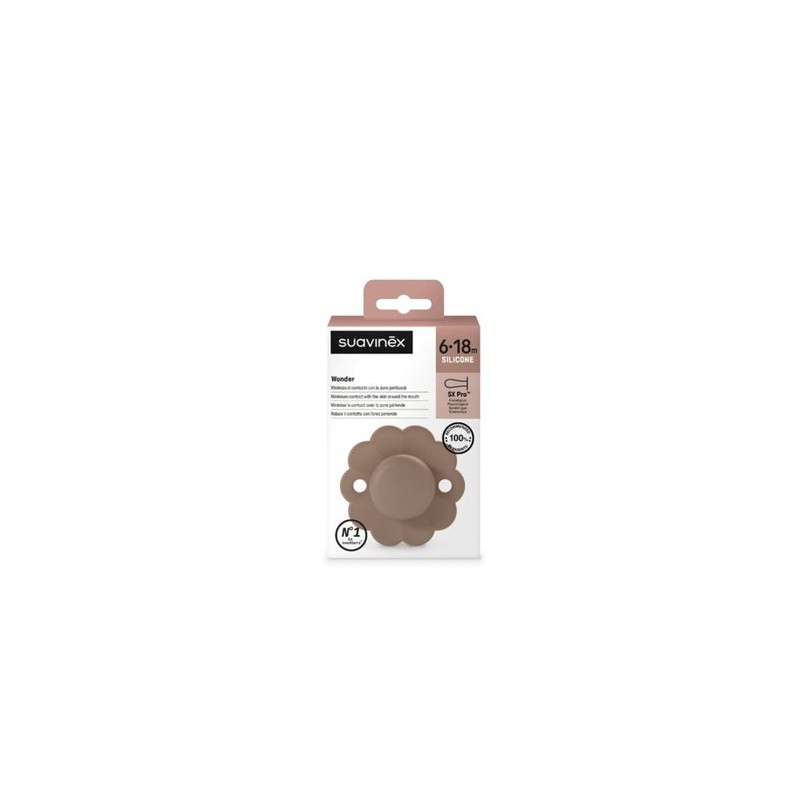SUAVINEX WONDER SX PRO SOFT CHUPETE SILICONA FISIOLOGICO INTENSE 6-18 MESES SUAVINEX WONDER SX PRO SOFT CHUPETE SILICONA FISIOLOGICO INTENSE 6-18 MESES