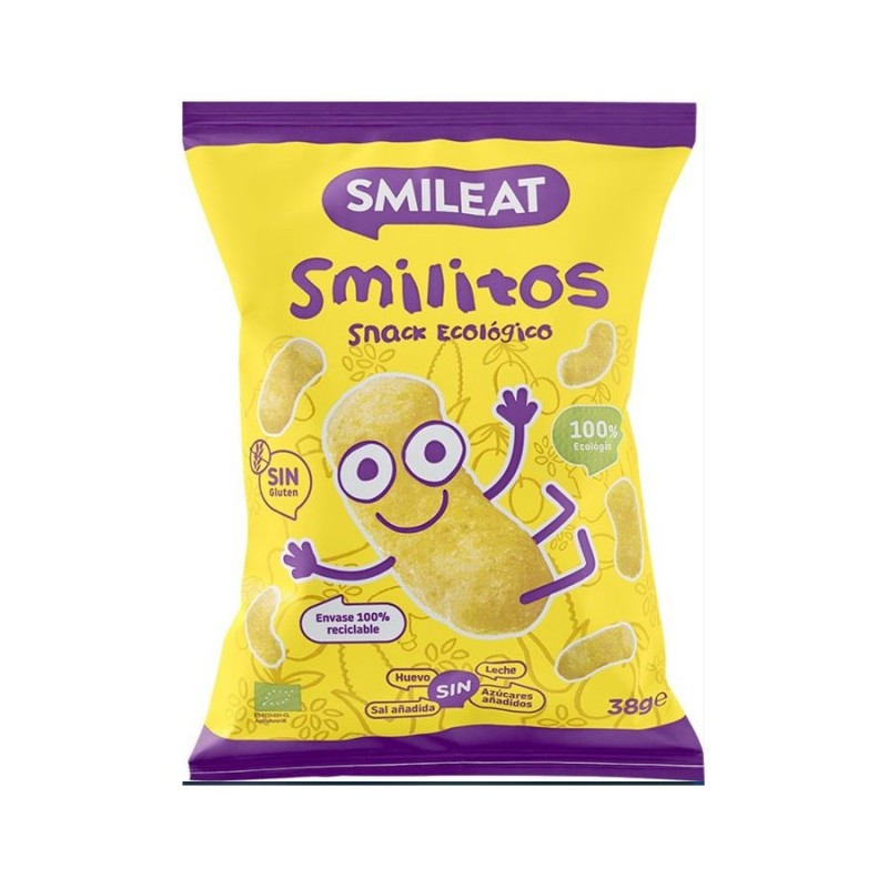 SMILITOS SNACK ECO SMILEAT BOLSA 38 G SMILITOS SNACK ECO SMILEAT BOLSA 38 G