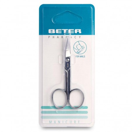  BETER TIJERA UÑAS MANICURA CROMAD CURVA REF 24111 