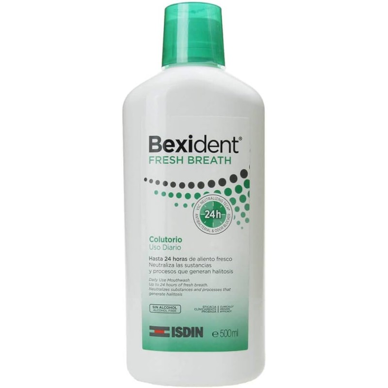 BEXIDENT FRESH BREATH USO DIARIO COLUTORIO 1 FRASCO 500 ML BEXIDENT FRESH BREATH USO DIARIO COLUTORIO 1 FRASCO 500 ML