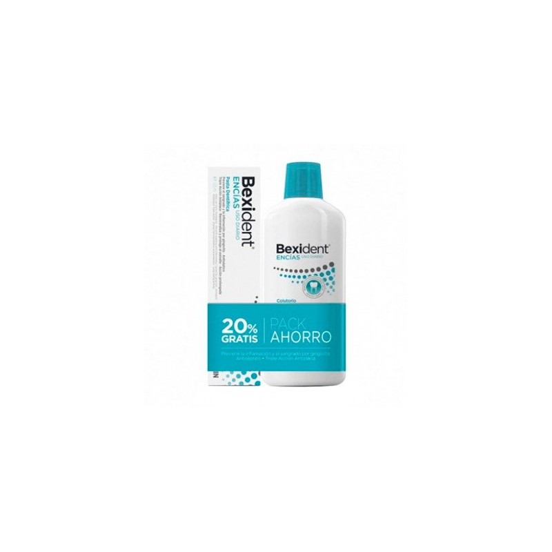BEXIDENT DUPLO ENCIAS PASTA 125 ML+ COLUTORIO 500 ML BEXIDENT DUPLO ENCIAS PASTA 125 ML+ COLUTORIO 500 ML