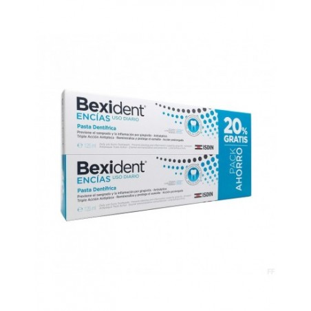  BEXIDENT DUO ENCIAS USO DIARIO PASTA 125ML 
