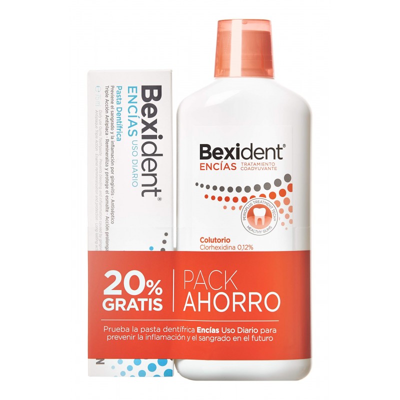 BEXIDENT PACK ENCIAS TC 500ML + PAST UD 125ML BEXIDENT PACK ENCIAS TC 500ML + PAST UD 125ML