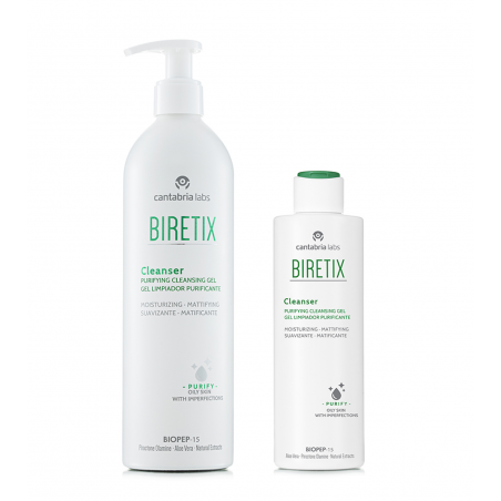  BIRETIX CLEANSER GEL LIMPIADOR PURIFICANTE 400 ML 