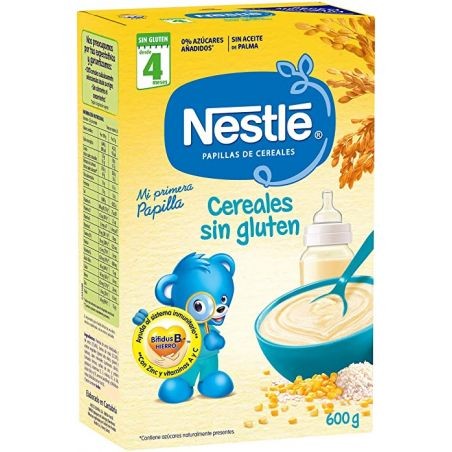  NESTLE  PAPILLA CEREALES S/G 600 GR 