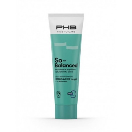  PHB TIME TO CARE SO BALANCED DENTRIFICO SABOR MENTA SUAVE 75 ML 