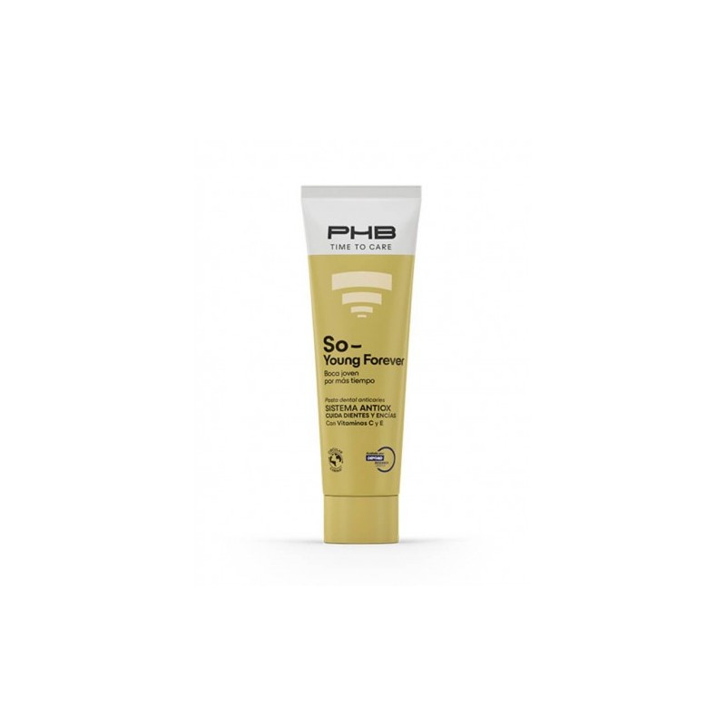 PHB TIME TO CARE SO YOUNG FOREVER DENTRIFICO SABOR MENTOLADO 15 ML PHB TIME TO CARE SO YOUNG FOREVER DENTRIFICO SABOR MENTOLADO 15 ML