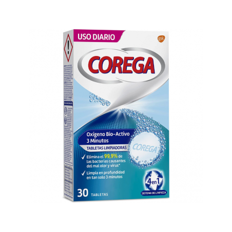  COREGA OXIGENO BIO-ACTIVO 30 TABLETAS 