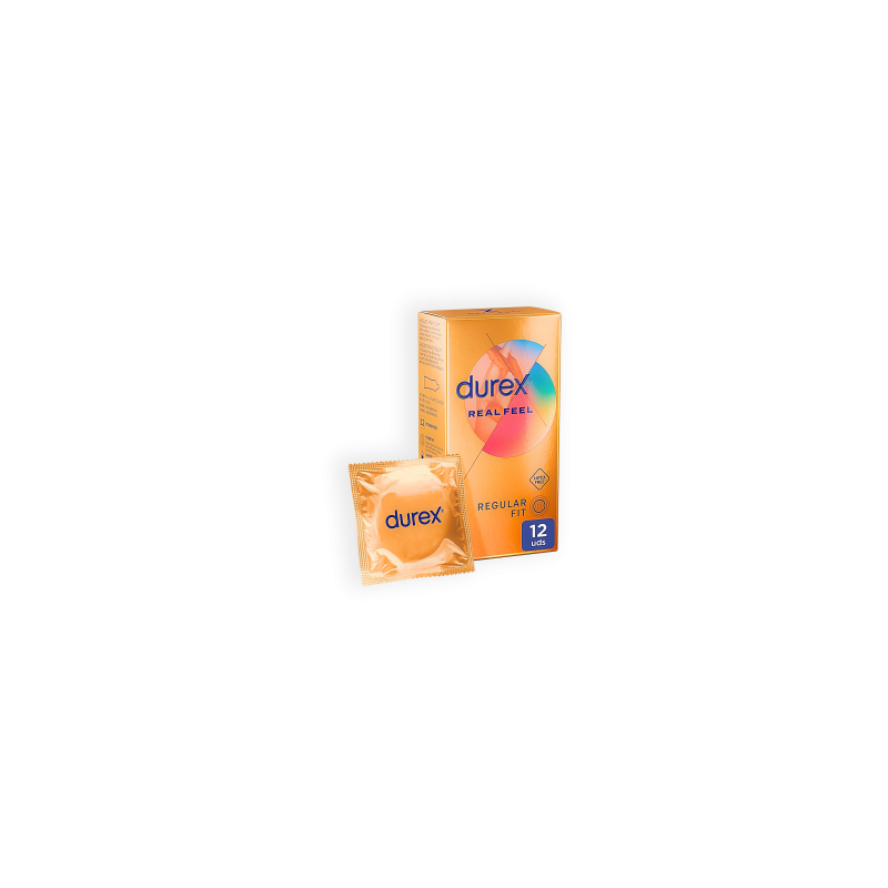 DUREX REAL FEEL SIN LATEX 12 UDES DUREX REAL FEEL SIN LATEX 12 UDES