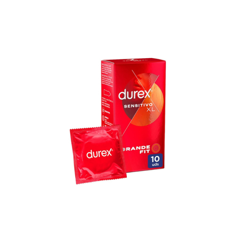 DUREX SENSITIVO XL PRESERVATIVOS 10 U DUREX SENSITIVO XL PRESERVATIVOS 10 U