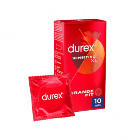  DUREX SENSITIVO XL PRESERVATIVOS 10 U 