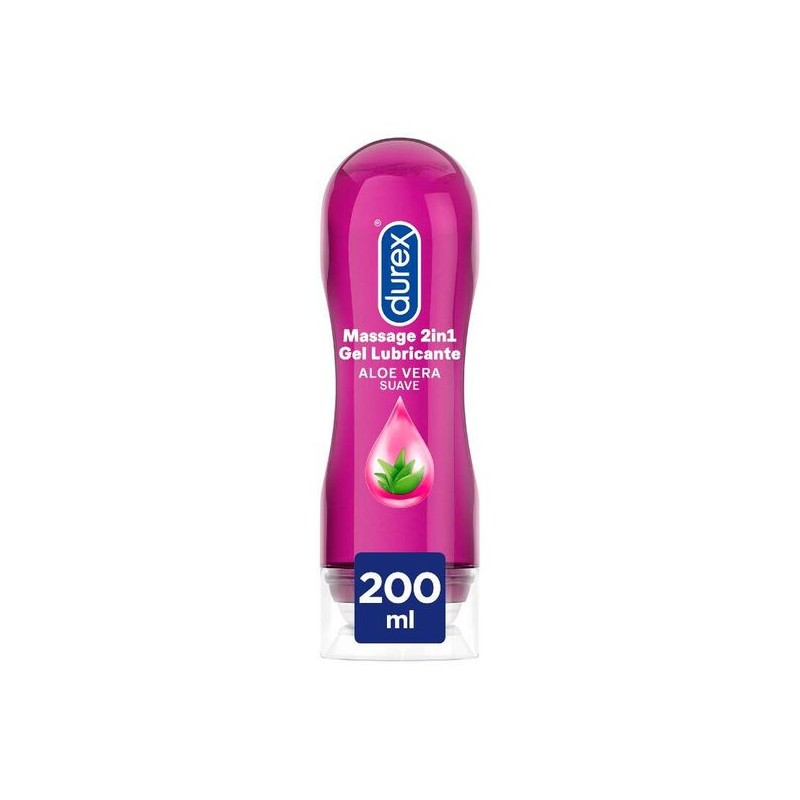 DUREX PLAY MASSAGE 2 EN 1 ALOE VERA 200 ML DUREX PLAY MASSAGE 2 EN 1 ALOE VERA 200 ML