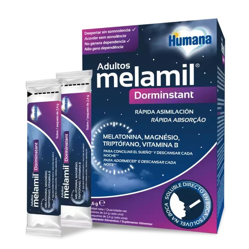 MELAMIL DORMINSTANT ADULTOS 24 MELAMIL DORMINSTANT ADULTOS 24