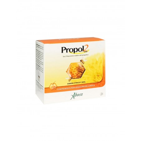  PROPOL 2 EMF 20 COMPRIMIDOS BUCODISPERSABLES SABOR CITRICO Y MIEL 