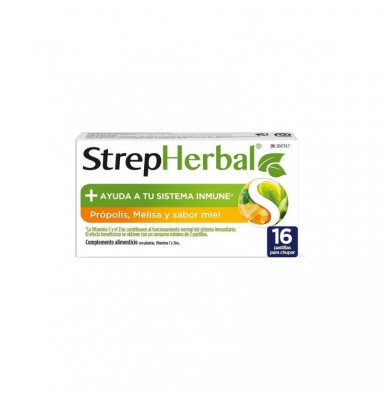 STREPHERBAL 16 PASTILLAS...