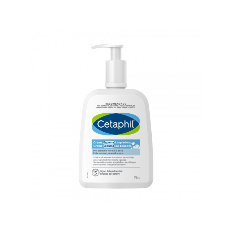 CETAPHIL CREMA ESPUMA LIMPIADORA 473 ML CETAPHIL CREMA ESPUMA LIMPIADORA 473 ML
