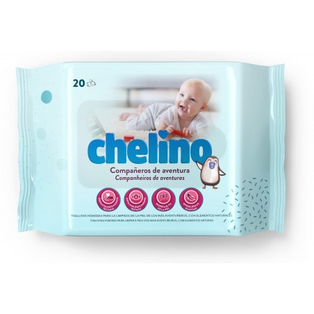  TOALLITAS CHELINO INFANTIL 20 