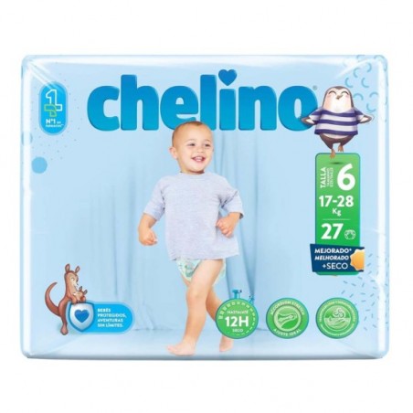  PAÑAL CHELINO T6 17-28 KG 27 
