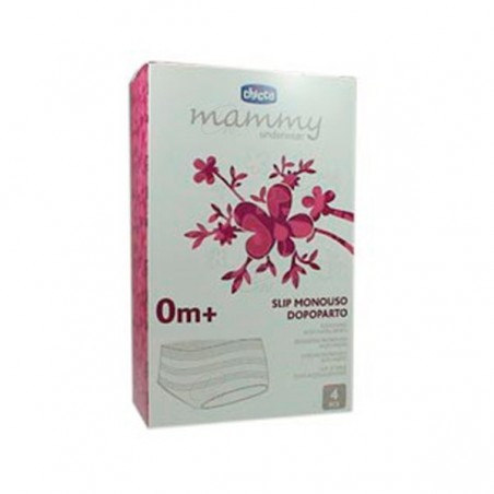  BRAGUITAS MALLA MONOUSO POSTPARTO CHICCO 