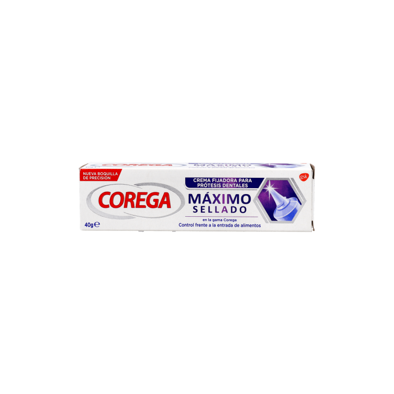 COREGA SELLADO MAXIMO ADHESIVO PROTESIS DENTAL 40 G COREGA SELLADO MAXIMO ADHESIVO PROTESIS DENTAL 40 G