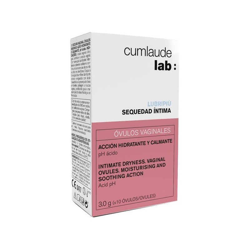 CUMLAUDE LUBRIPIU OVULOS 10 UND CUMLAUDE LUBRIPIU OVULOS 10 UND