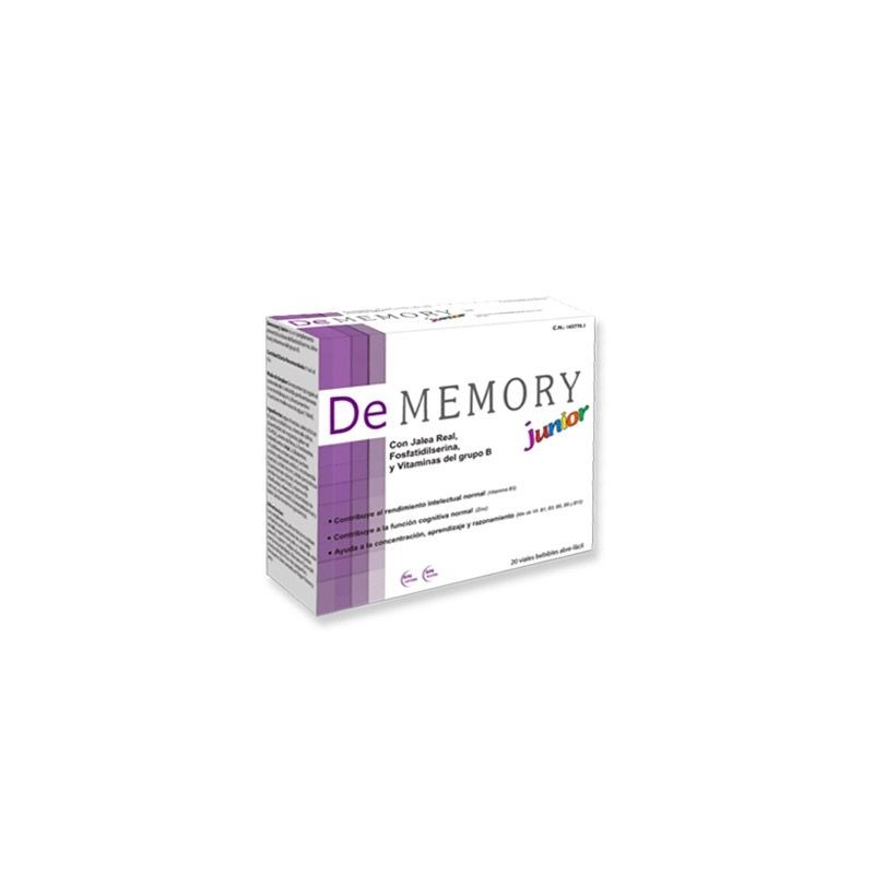 DEMEMORY JUNIOR 20 VIALES 10 ML DEMEMORY JUNIOR 20 VIALES 10 ML