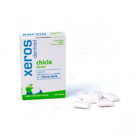  XEROSDENTAID CHICLES MANZANA MENTA 20UDS 