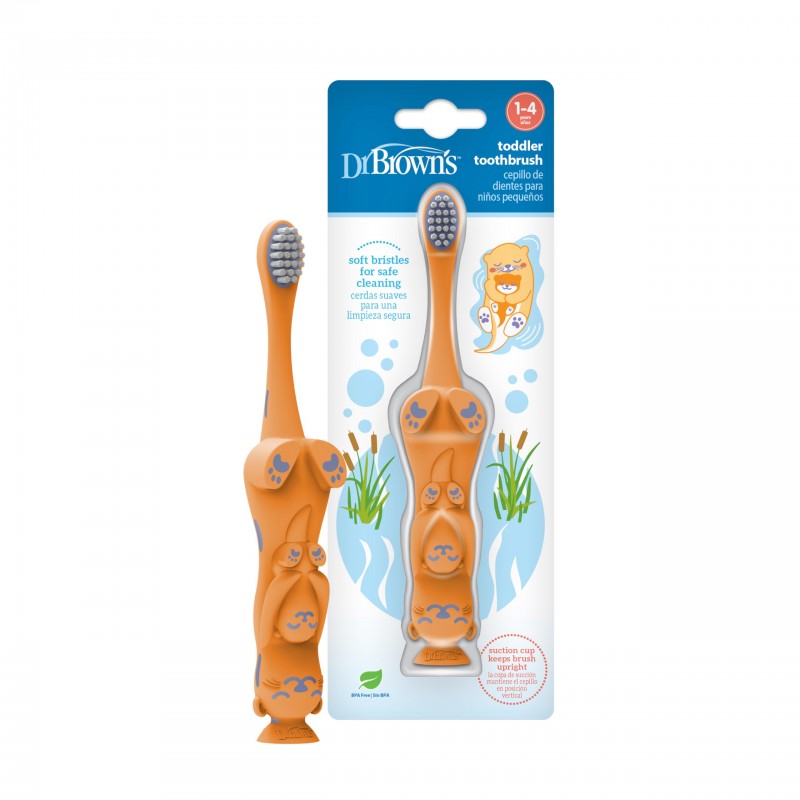 DR BROWN´S CEPILLO DIENTES 1-4 AÑOS NUTRIA DR BROWN´S CEPILLO DIENTES 1-4 AÑOS NUTRIA