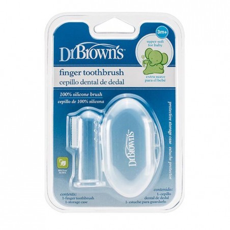  DR BROWN´S CEPILLO DENTAL DEDO + 3 MESES 