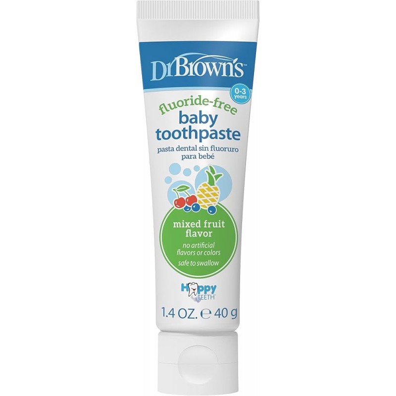 DR BROWN´S PASTA DENTAL INFANTIL BEBE 40 G SABOR MIX DE FRUTAS DR BROWN´S PASTA DENTAL INFANTIL BEBE 40 G SABOR MIX DE FRUTAS