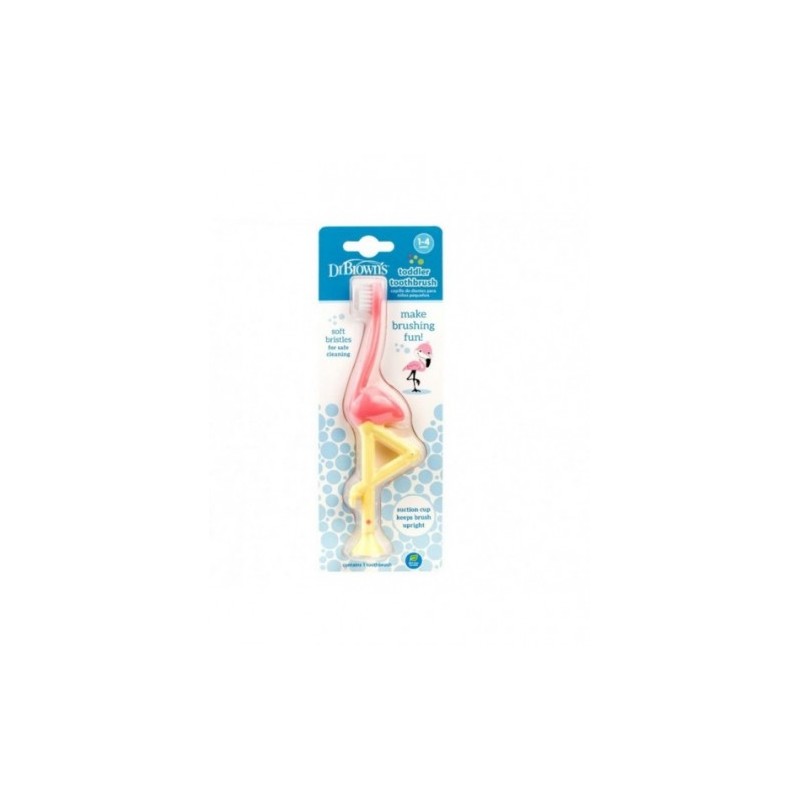 DR BROWN´S CEPILLO DENTAL INFANTIL 1-4 AÑOS FLAMENCO DR BROWN´S CEPILLO DENTAL INFANTIL 1-4 AÑOS FLAMENCO