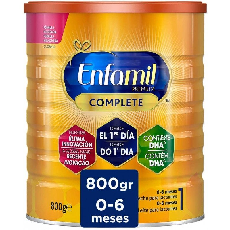 ENFAMIL 1 PREMIUM COMPLETE 800 GR ENFAMIL 1 PREMIUM COMPLETE 800 GR
