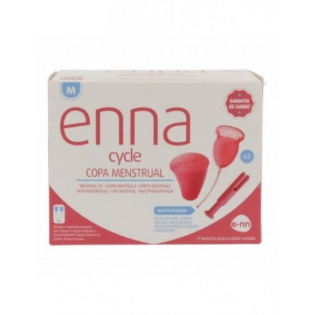  ENNA CYCLE COPA MENSTRUAL T- M CON APLICADOR 