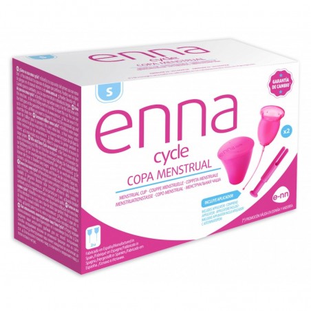  ENNA CYCLE COPA MENSTRUAL T- S CON APLICADOR 