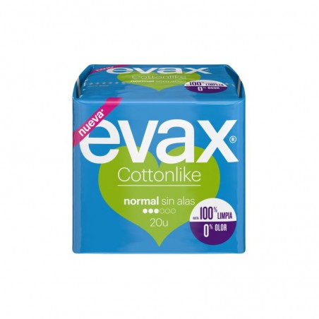  COMP EVAX COTTONLIKE NORMAL SIN ALAS 20U 