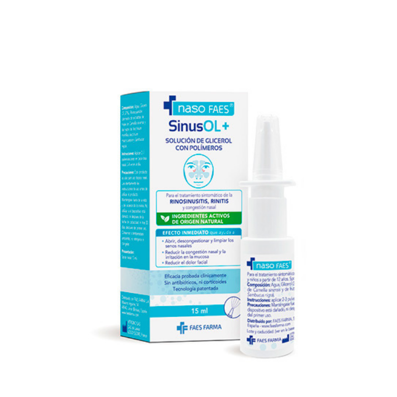 NASO FAES SINUSOL+ 1 SPRAY NASAL 15 ML NASO FAES SINUSOL+ 1 SPRAY NASAL 15 ML