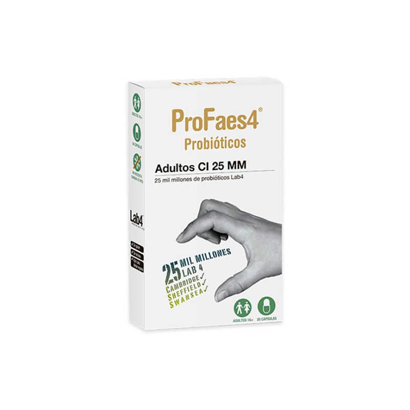 PROFAES4 ADULTOS 25MM 30 CAPS PROFAES4 ADULTOS 25MM 30 CAPS