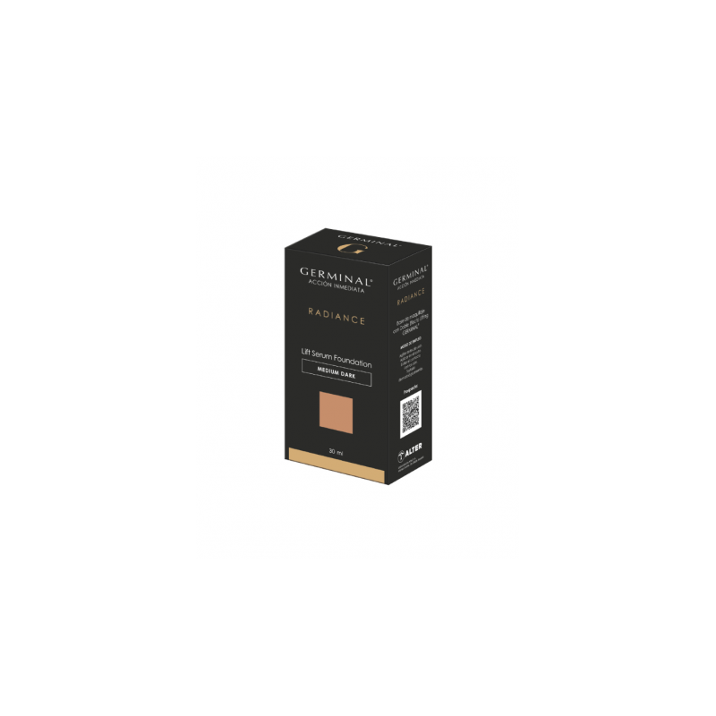 GERMINAL ACCION INMEDIATA RADIANCE LIFT SERUM FOUNDATION 1 FRASCO 30 ML COLOR MEDIUM DARK GERMINAL ACCION INMEDIATA RADIANCE LIFT SERUM FOUNDATION 1 FRASCO 30 ML COLOR MEDIUM DARK