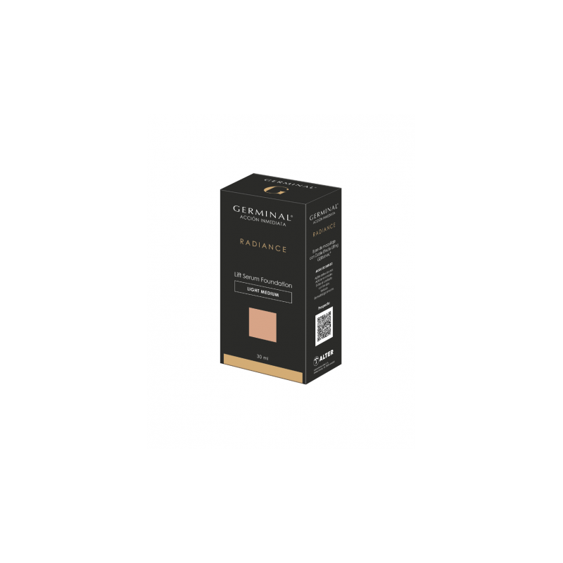 GERMINAL ACCION INMEDIATA RADIANCE LIFT SERUM FOUNDATION 1 FRASCO 30 ML COLOR LIGHT MEDIUM