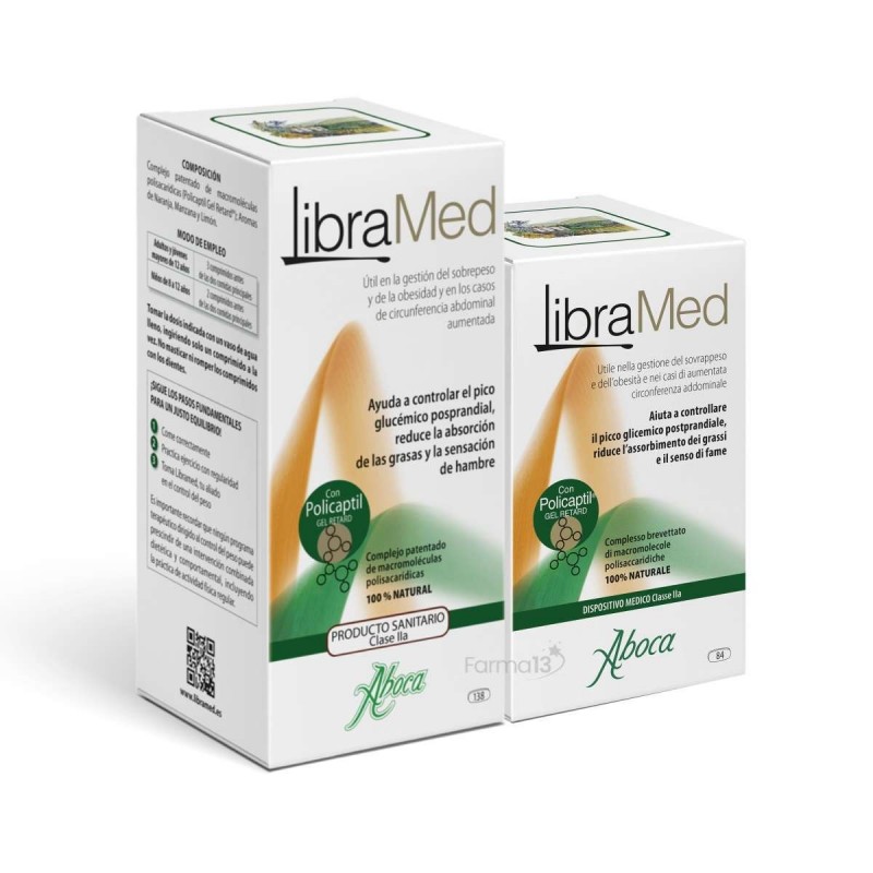 ABOCA PACK TRATAMIENTO LIBRAMED 138 COMP + 84 ABOCA PACK TRATAMIENTO LIBRAMED 138 COMP + 84