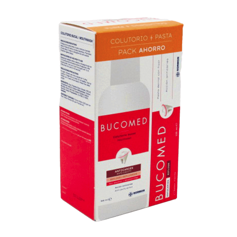 BUCOMED PASTA ANTICARIES + COLUTORIO BUCOMED PASTA ANTICARIES + COLUTORIO