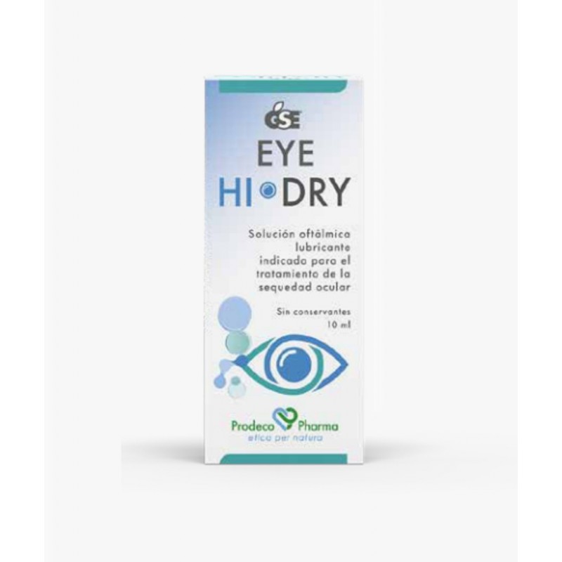 GSE EYE HI-DRY SOLUCION OFTALMICA LUBRICANTE 1 FRASCO 10 ML