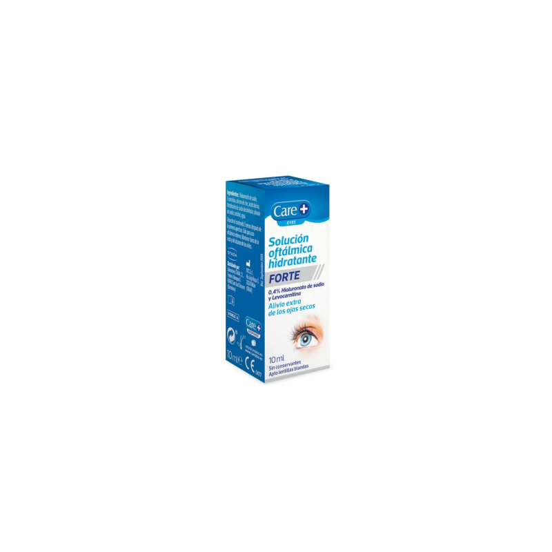 CARE+ SOLUCION OFTALMICA HIDRATANTE FORTE 1 ENVASE 10 ML CARE+ SOLUCION OFTALMICA HIDRATANTE FORTE 1 ENVASE 10 ML
