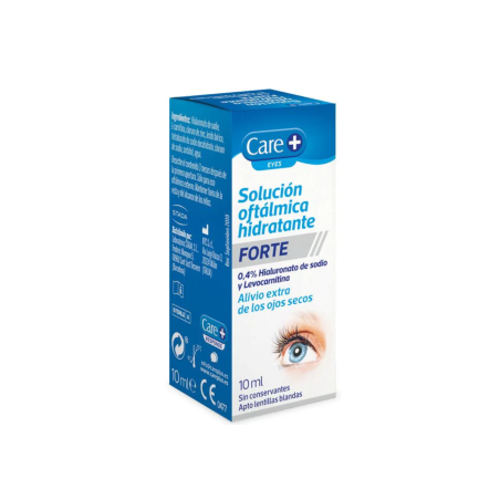  CARE+ SOLUCION OFTALMICA HIDRATANTE FORTE 1 ENVASE 10 ML 